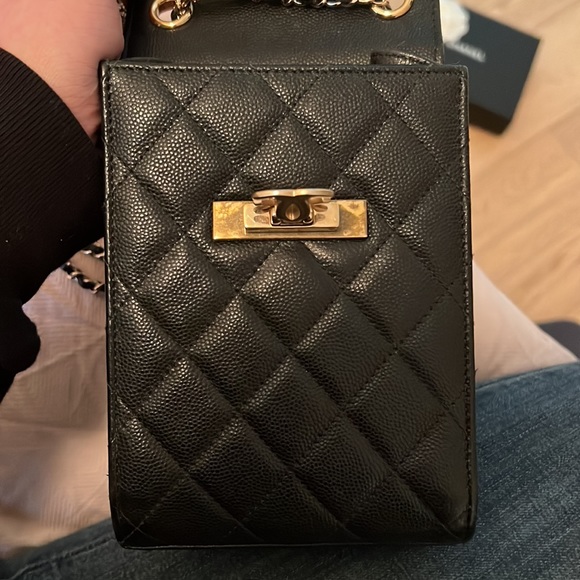 SOLD: Chanel Phone Bag - Picture 2 of 13